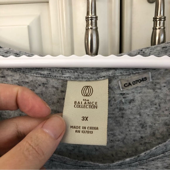 SIZE 3X - Balance Collection women’s crop t-shirt - Picture 6 of 7